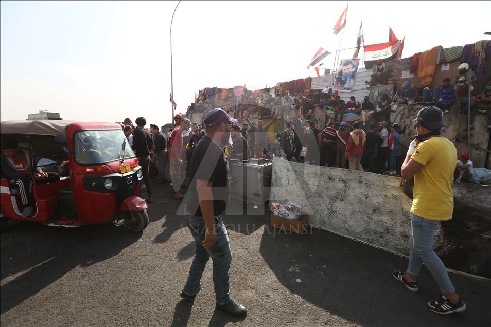 Continúan las protestas antigubernamentales en Irak