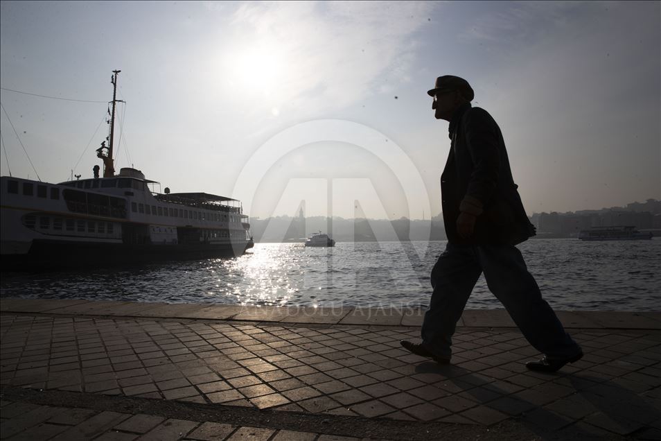İstanbul'da sis