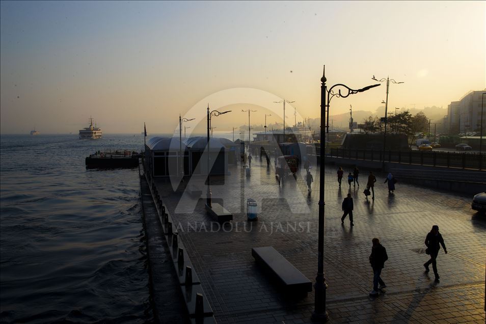 İstanbul'da sis