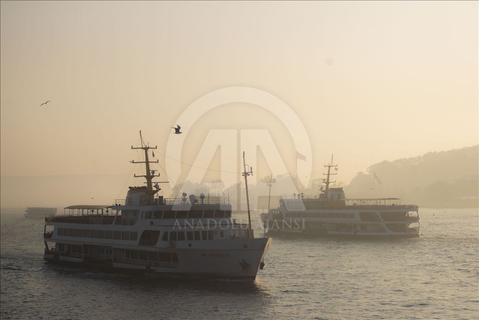 İstanbul'da sis