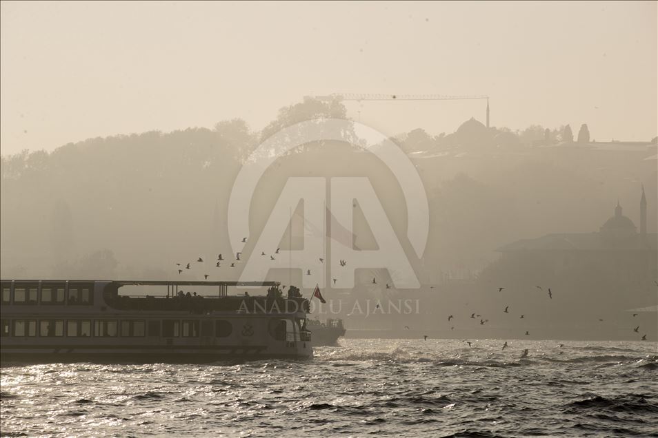 İstanbul'da sis