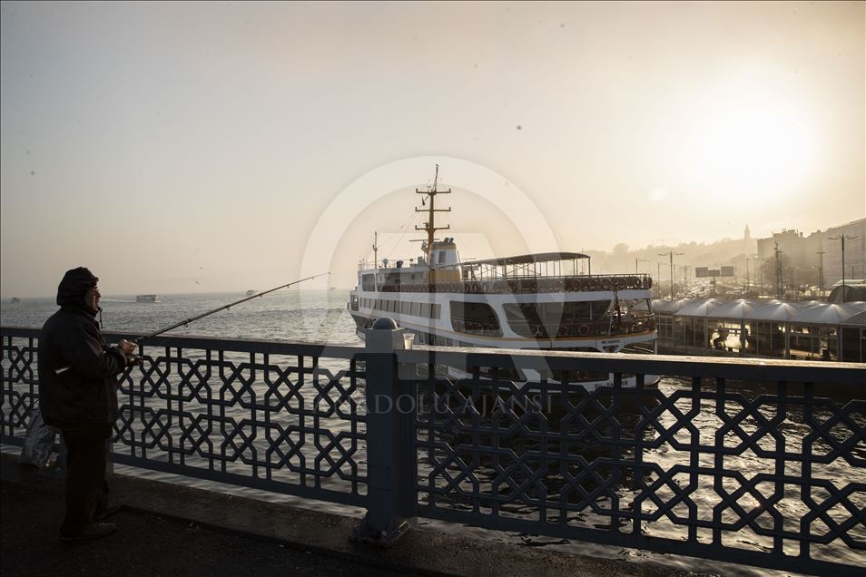 İstanbul'da sis