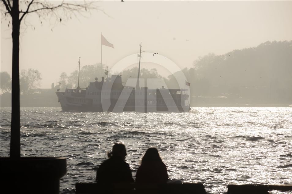 İstanbul'da sis