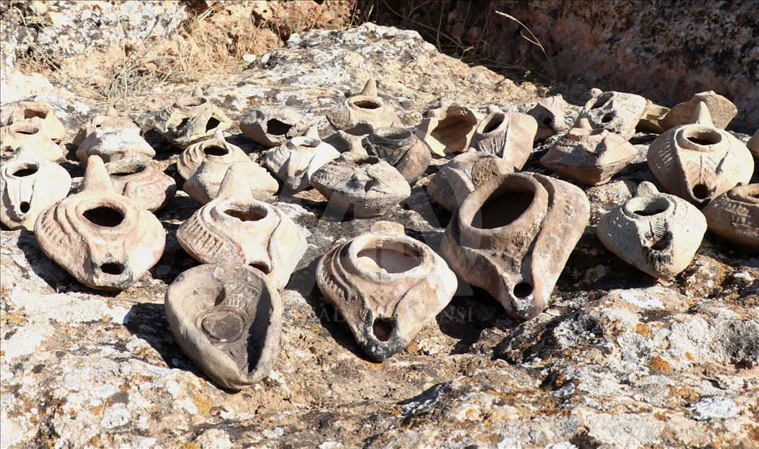 کشف پیه سوزهای با قدمت 1500ساله در دیاربکر ترکیه 