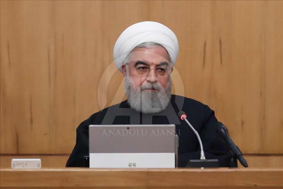 حضور رئیس جمهوری ایران در جلسه هیات دولت

