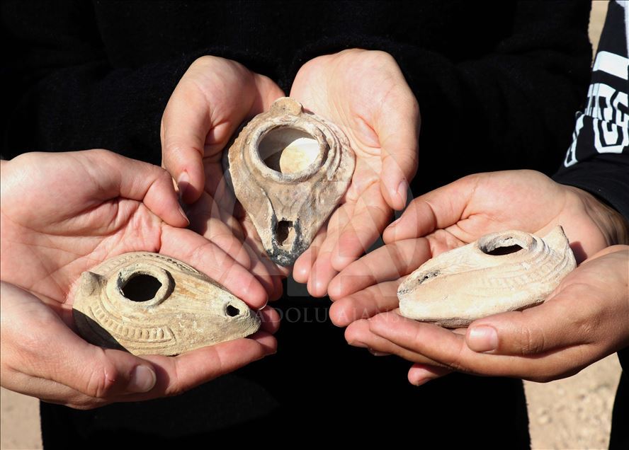 کشف پیه سوزهای با قدمت 1500ساله در دیاربکر ترکیه 