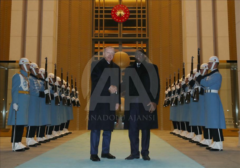 روسای جمهور ترکیه و سنگال در آنکارا دیدار کردند