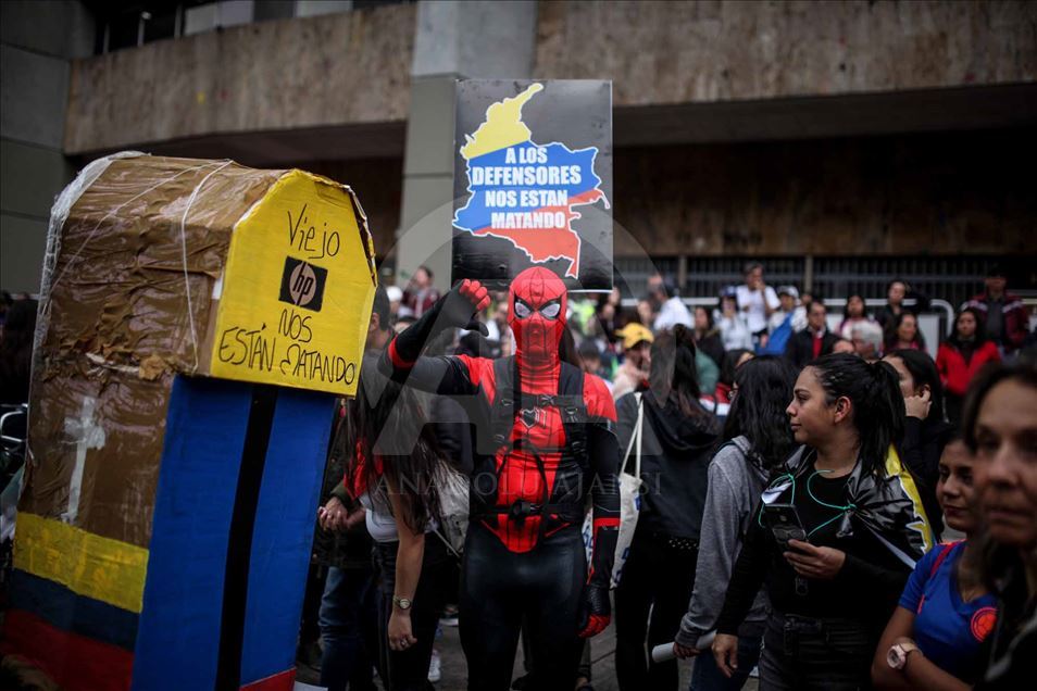 Miles De Colombianos Salieron A Las Calles Durante El Paro Nacional ...