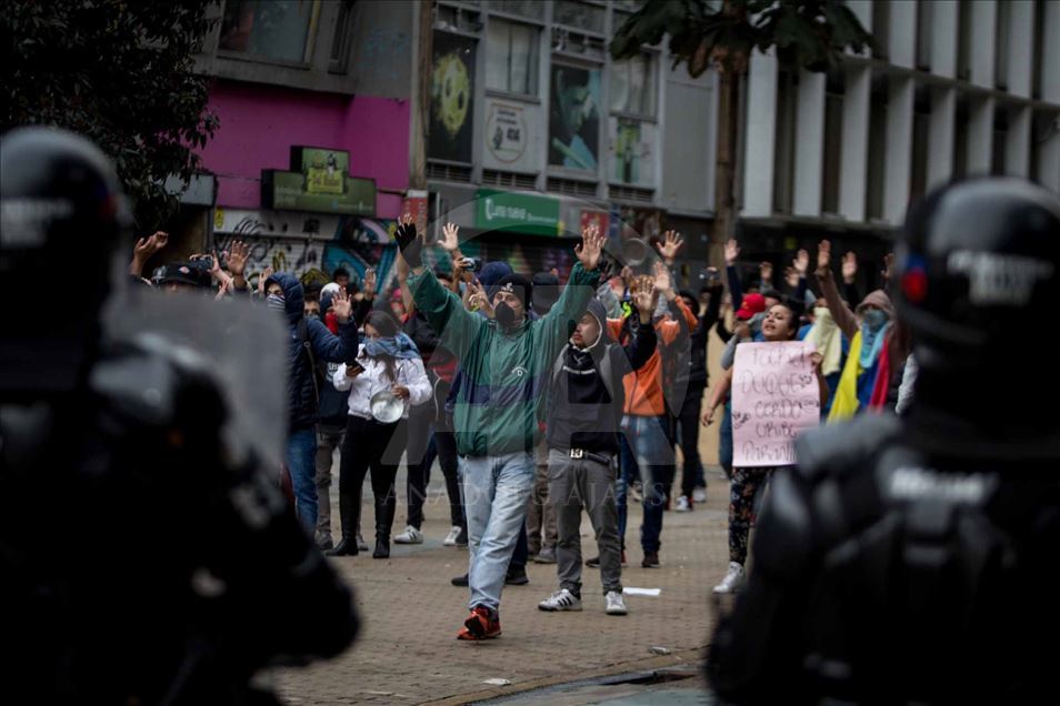 Así se registró el segundo día de protestas en Colombia