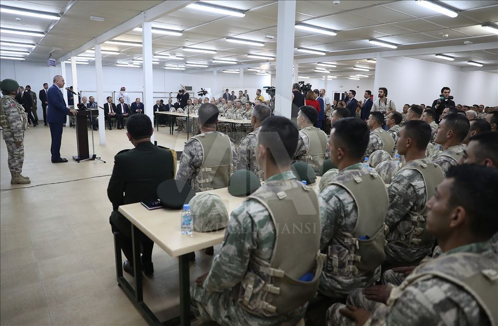 Cumhurbaşkanı Erdoğan Katar'da