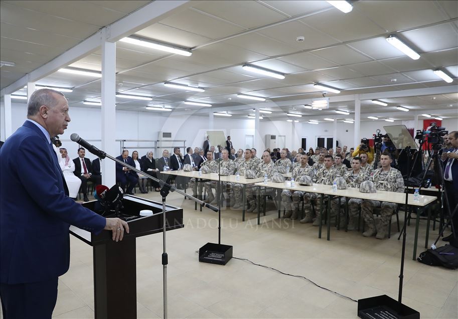 Cumhurbaşkanı Erdoğan Katar'da