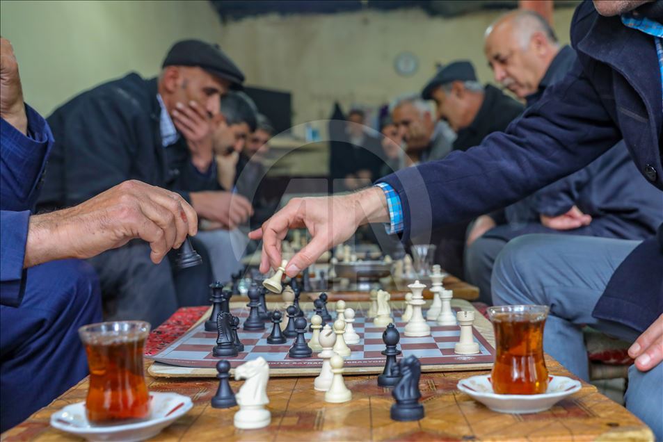Playing chess transferred from generation to generation in Turkey's Van 