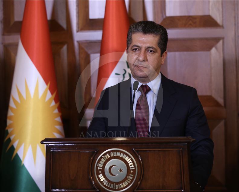 کۆنگرەی رۆژنامەوانی مەولود چاوشئۆغڵو و مەسرور بارزانی
