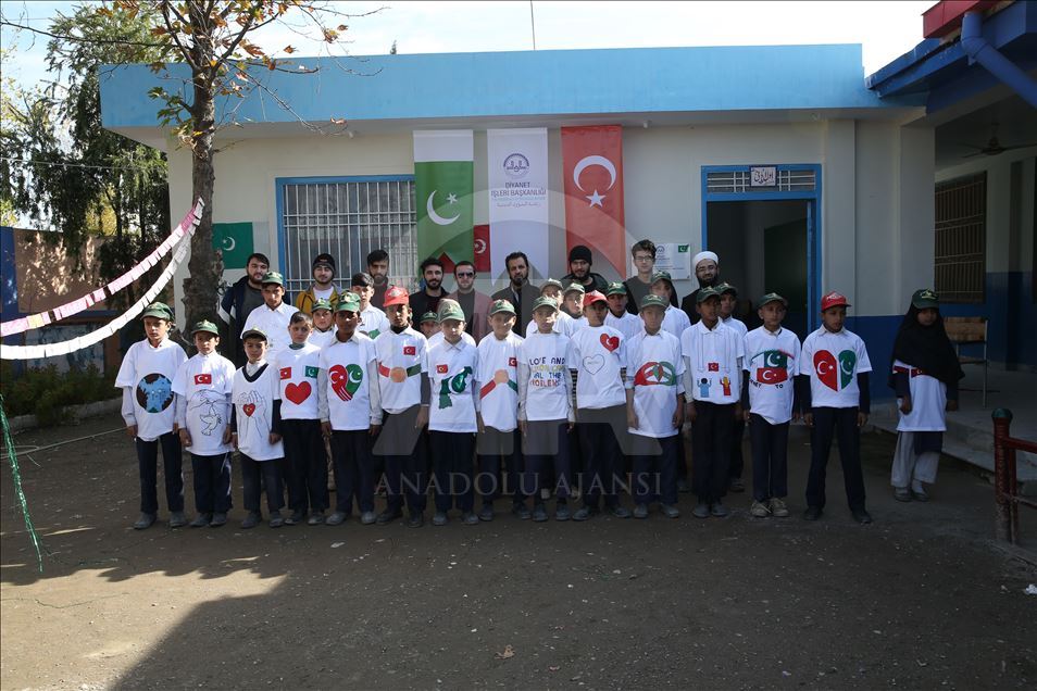 احداث یک مدرسه توسط ترکیه در مانسهره پاکستان
