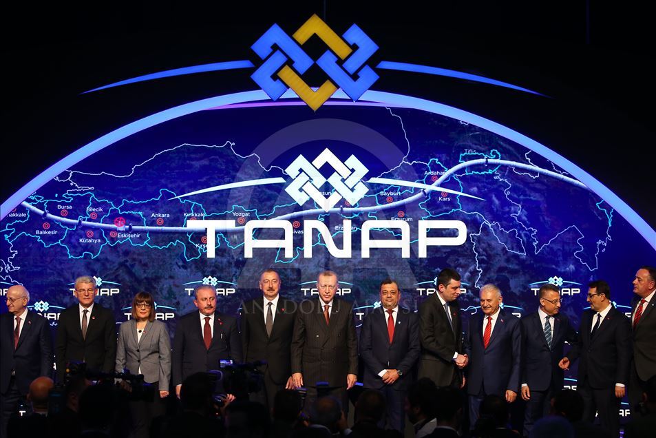 TANAP Avrupa Bağlantısı Açılış Töreni