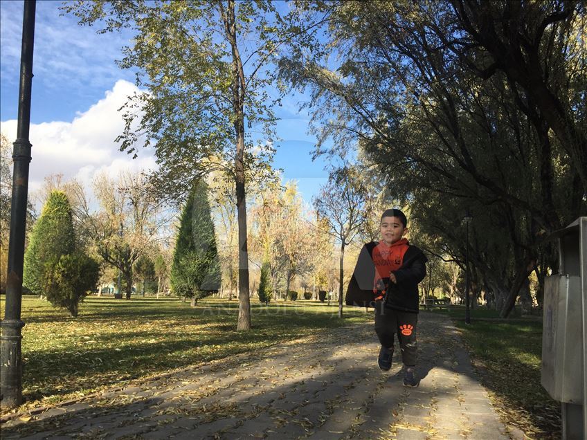 Konya'nın parkları ziyaretçileriyle şenlendi