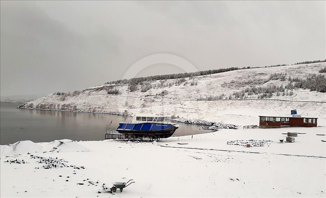مناظر زیبای زمستان در استان اردهان ترکیه