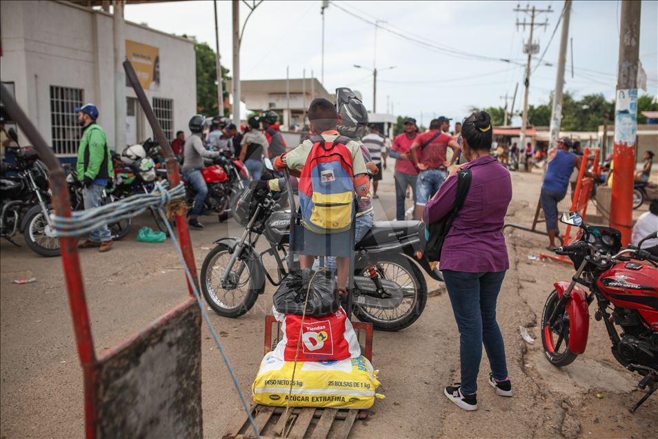 Kolombiya - Venezuela sınırındaki La Guajira bölümü