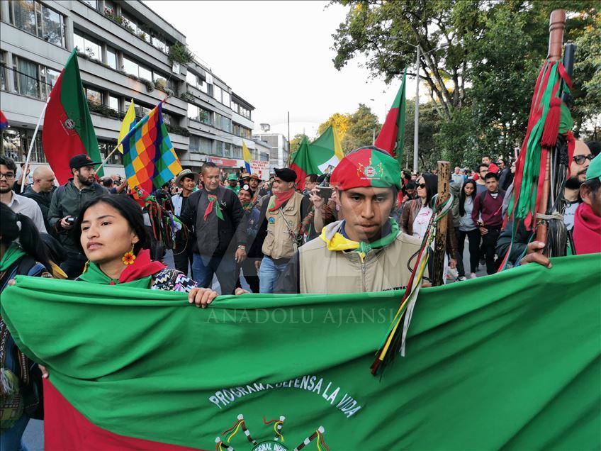 Kolombiya'da protestolar sürüyor
