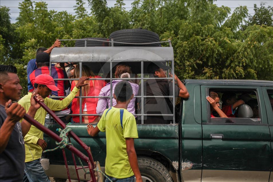 Kolombiya - Venezuela sınırındaki La Guajira bölümü