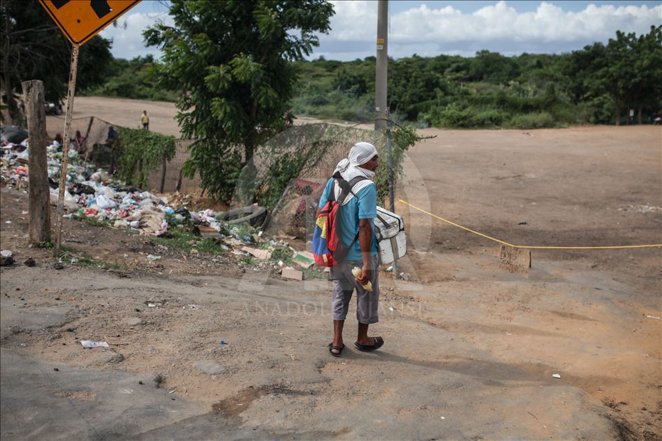 Kolombiya - Venezuela sınırındaki La Guajira bölümü