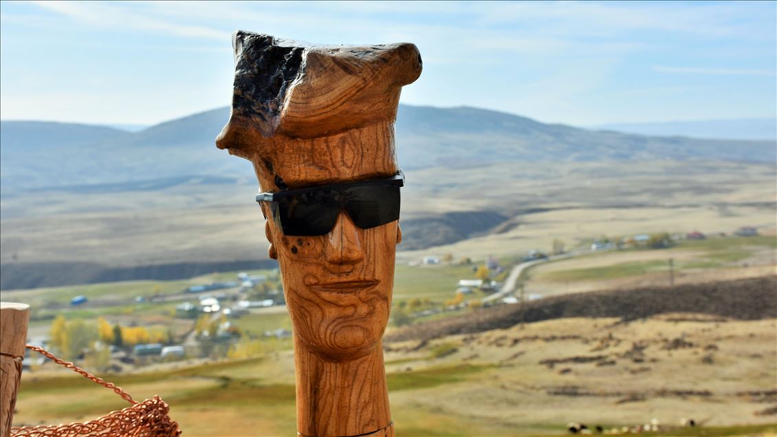 "Heykeltıraş çoban"ın hayali sergi açmak