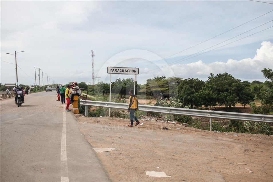 Frontera colombo-venezolana en el departamento de La Guajira, Colombia