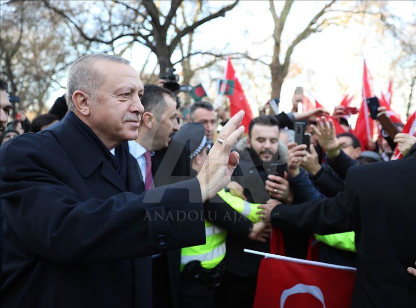Cumhurbaşkanı Erdoğan Londra'da