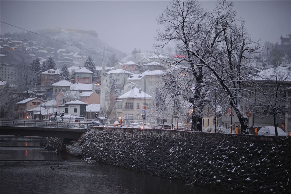 Snijeg u Sarajevu 