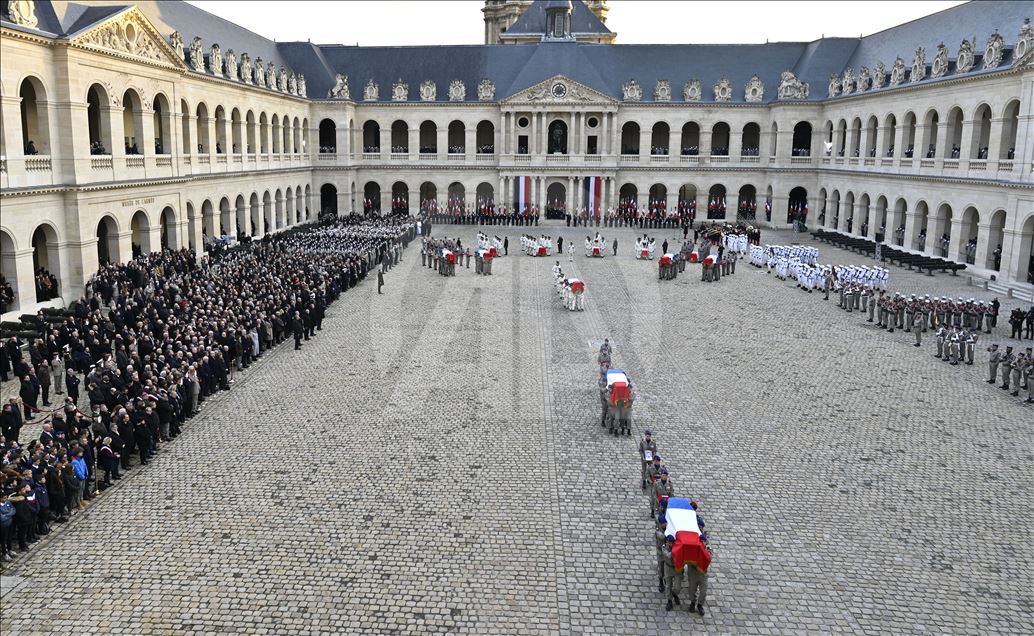 Tribute ceremony to the 13 French soldiers died in Mali