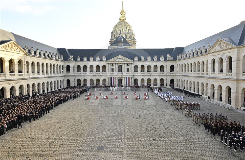 Tribute ceremony to the 13 French soldiers died in Mali