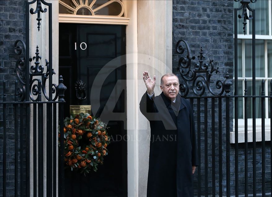 اردوغان وارد لندن شد