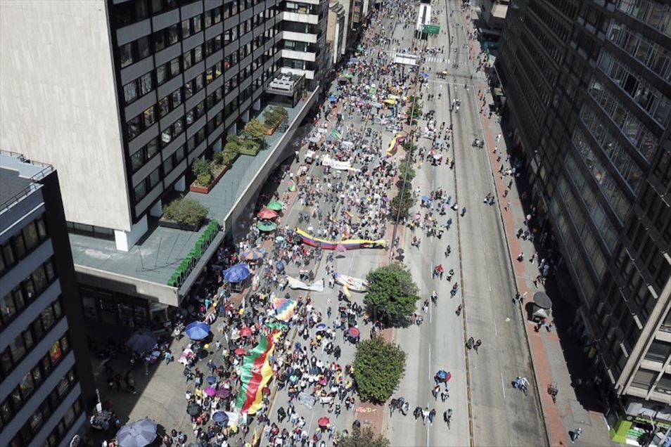 Kolombiya'da gösteriler devam ediyor