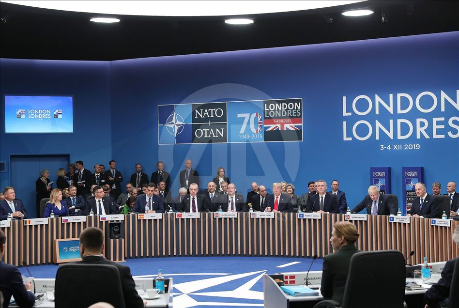 انعقاد اجتماع زعماء الناتو في لندن بمشاركة أردوغان