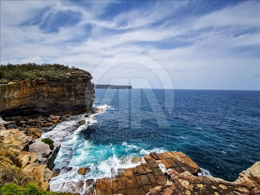 Avustralya'nın ünlü sahili Bondi Plajı