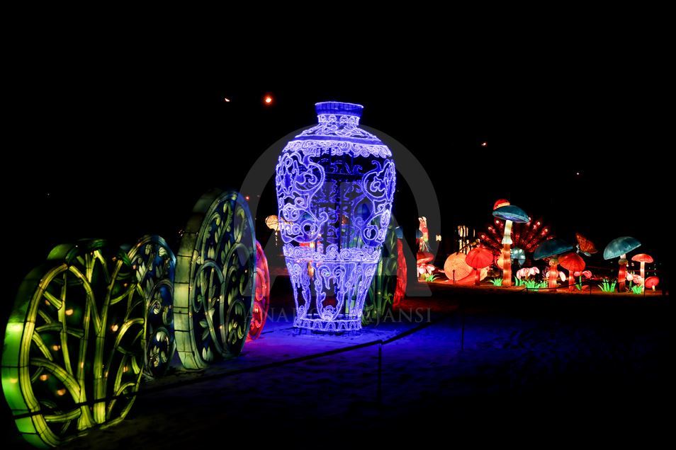 Moskova'da “Sihirli Çin fenerleri” festivali