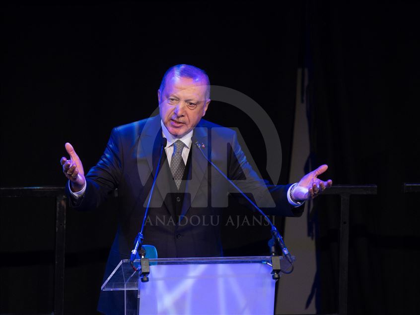 Cumhurbaşkanı Recep Tayyip Erdoğan Londra'da
