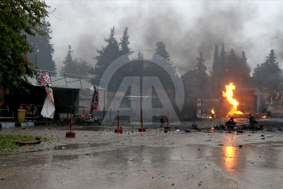 مقتل مدنيين اثنين بتفجير سيارة مفخخة في "رأس العين" السورية
