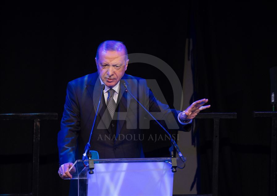 Cumhurbaşkanı Recep Tayyip Erdoğan Londra'da