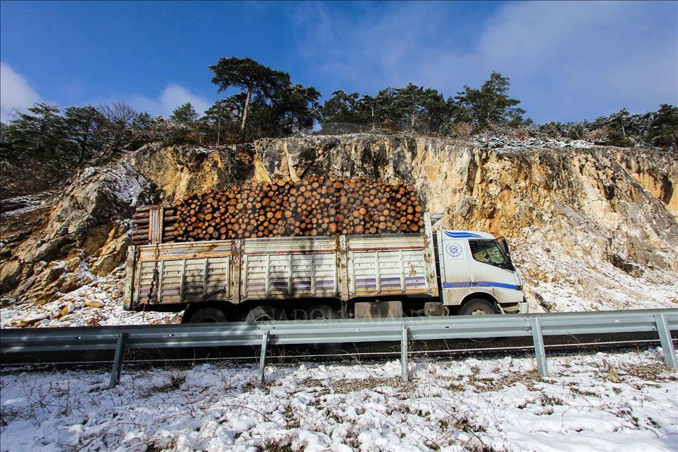 Winter in Domanic Mountains