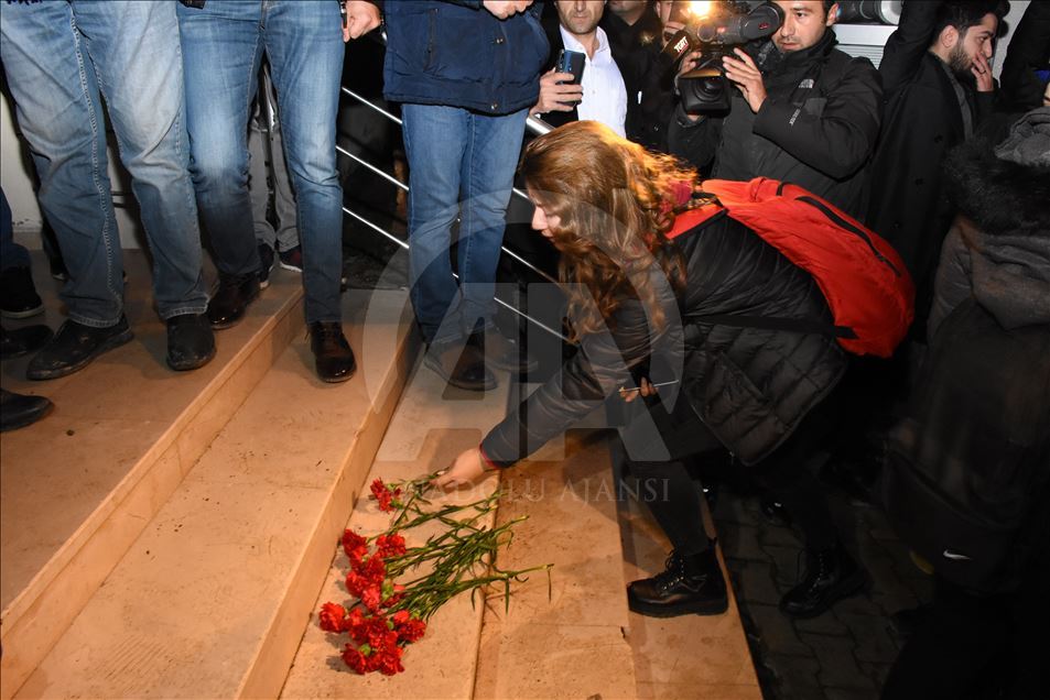 Ordu'da Ceren Özdemir anısına bale kursundan evine yürüyüş düzenlendi