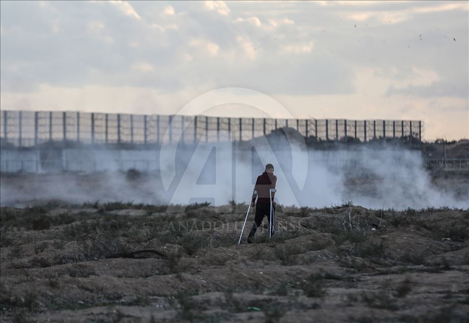 الجيش الإسرئيلي يُصيب 37 فلسطينيا شرقي قطاع غزة