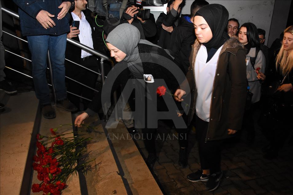 Ordu'da Ceren Özdemir anısına bale kursundan evine yürüyüş düzenlendi