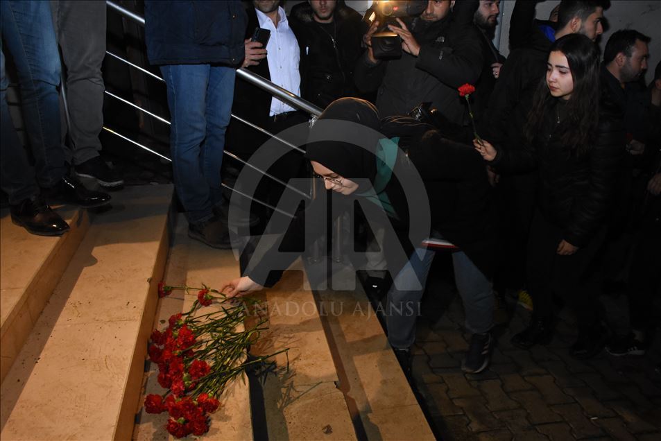 Ordu'da Ceren Özdemir anısına bale kursundan evine yürüyüş düzenlendi