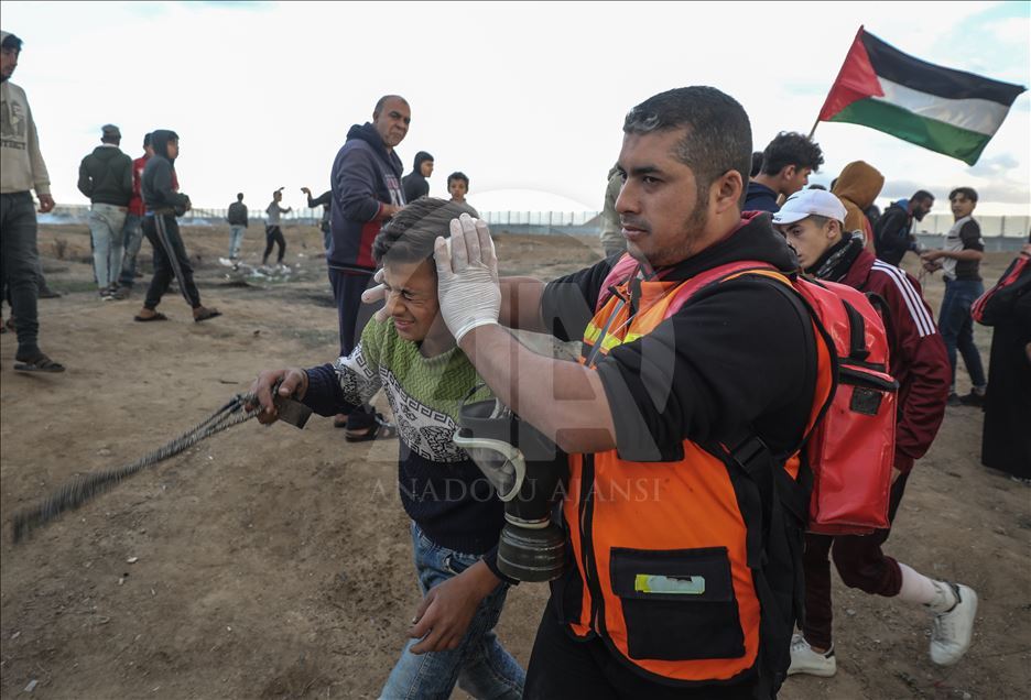 الجيش الإسرئيلي يُصيب 37 فلسطينيا شرقي قطاع غزة