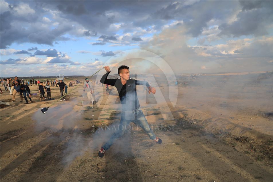 Manifestaciones de la "Gran Marcha del Retorno" en Gaza