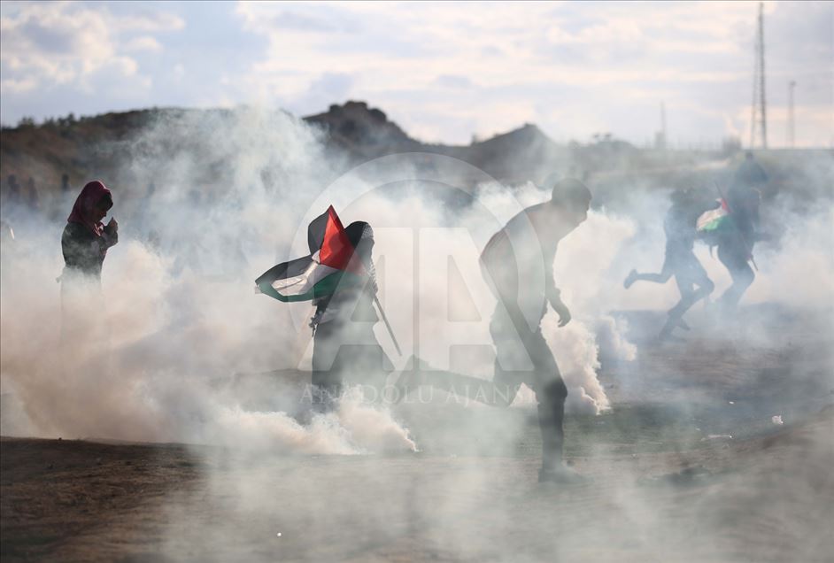 Manifestaciones de la "Gran Marcha del Retorno" en Gaza