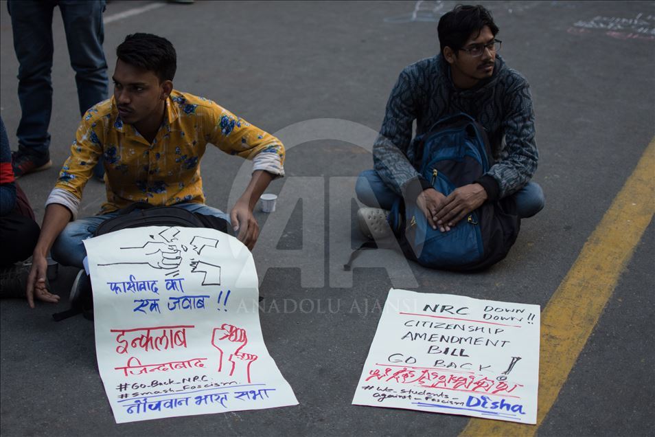 Hindistan'da protesto