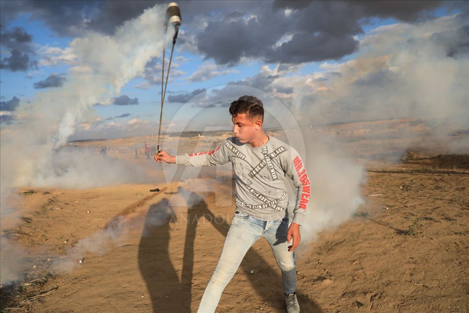 Manifestaciones de la "Gran Marcha del Retorno" en Gaza