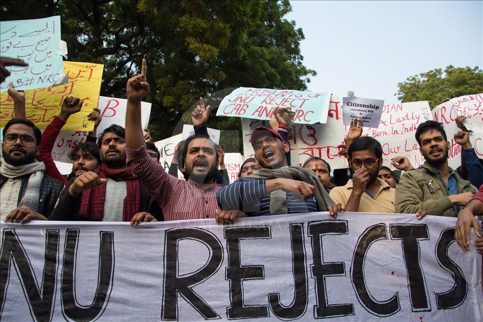 Hindistan'da protesto